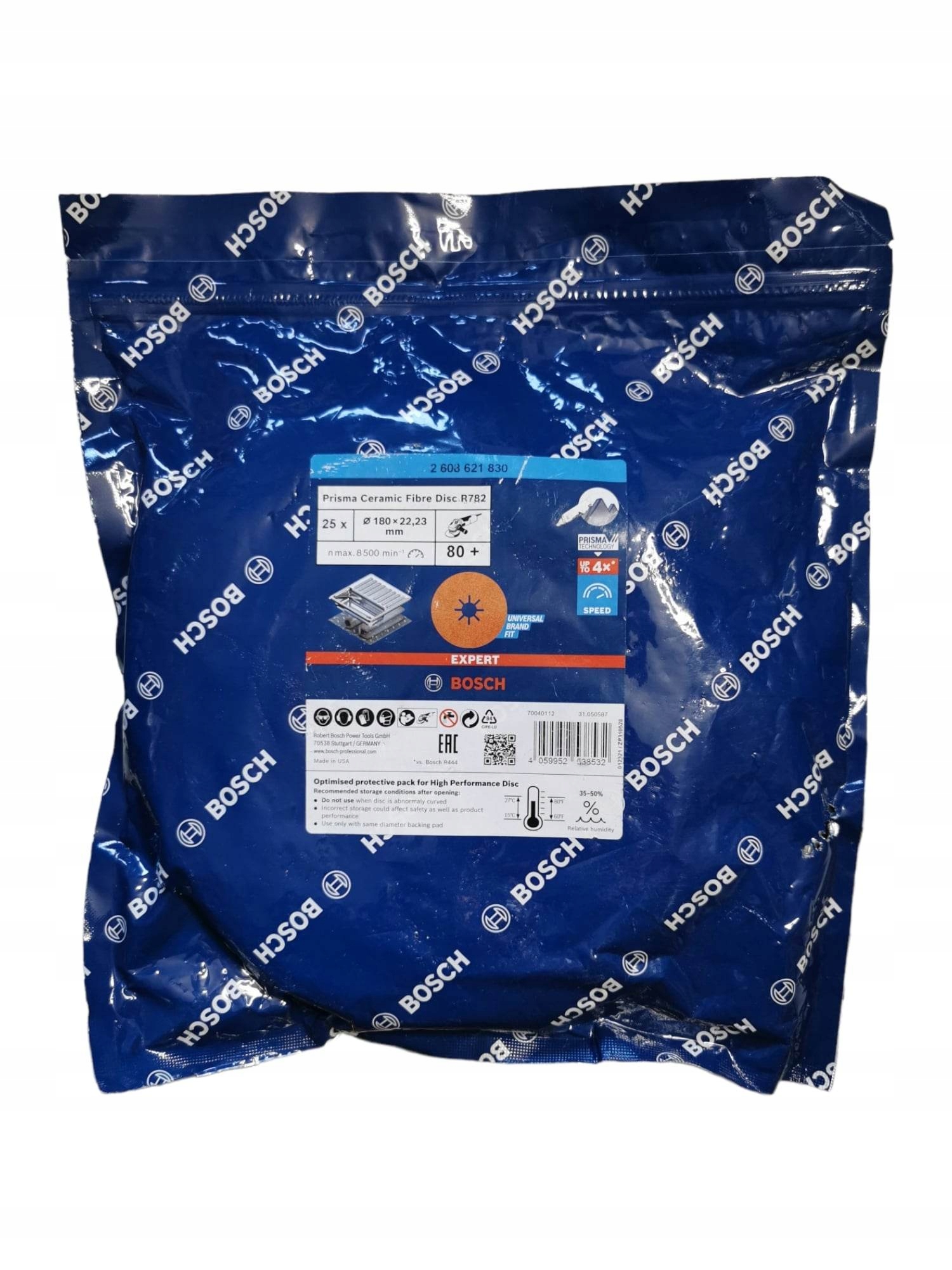 Technologia Bosch Prisma Ceramic dla szybkiego usuwania materiału