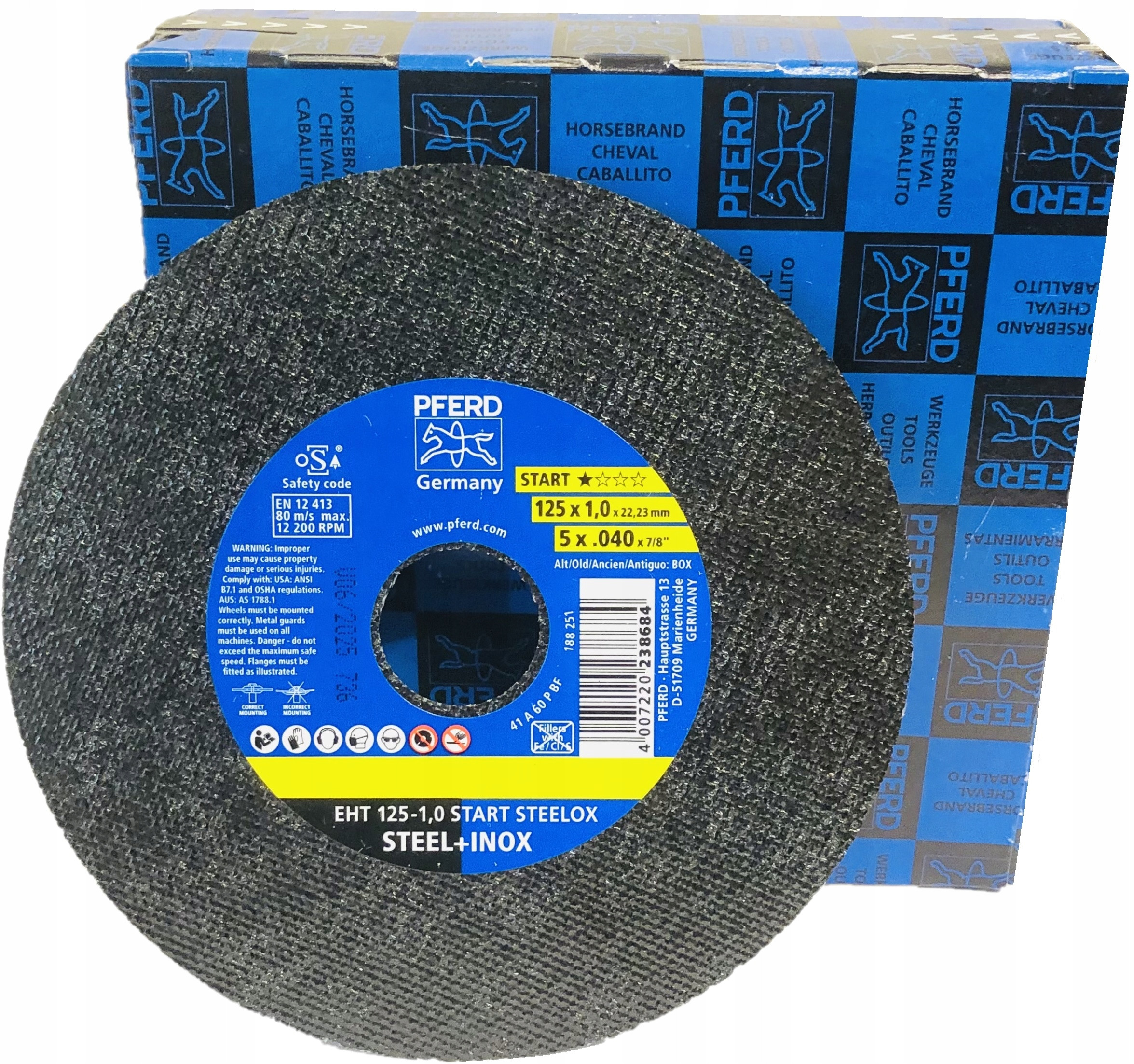 Wysokiej jakości tarcze do cięcia stali i stali nierdzewnej