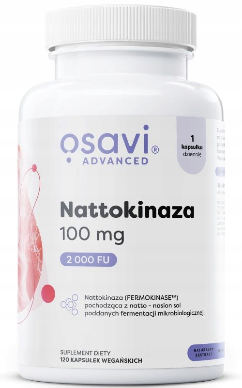Osavi Nattokinaza 100 mg – wsparcie dla serca i krążenia