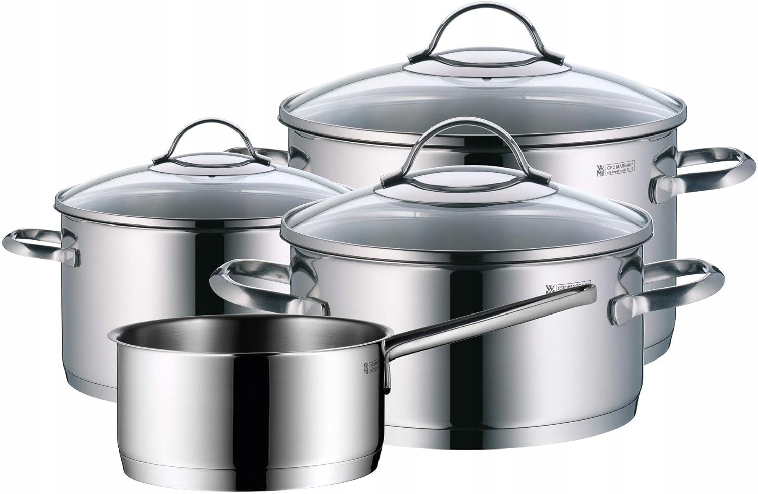 WMF Provence Plus 4-częściowy zestaw garnków – Elegancja i funkcjonalność w Twojej kuchni