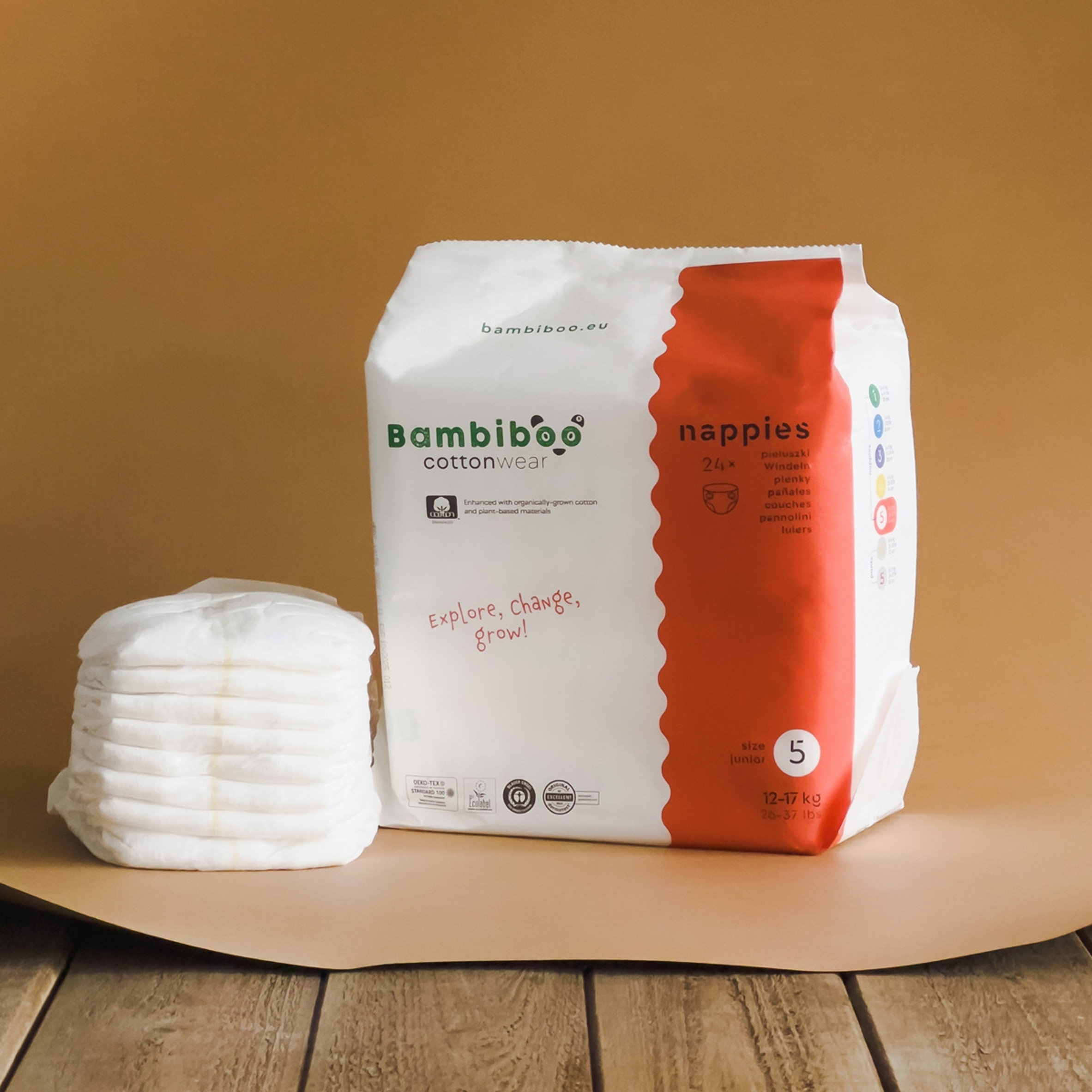 Oddychające i chłonne pieluchy