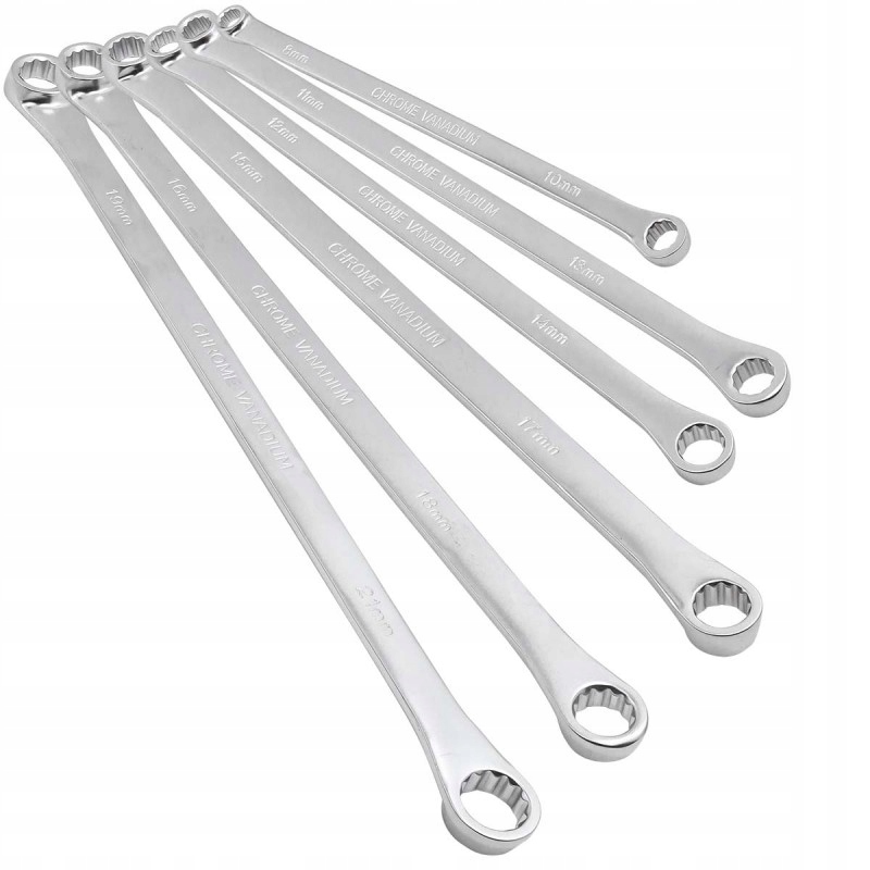 Zestaw kluczy oczkowych ekstra długich 8-21mm