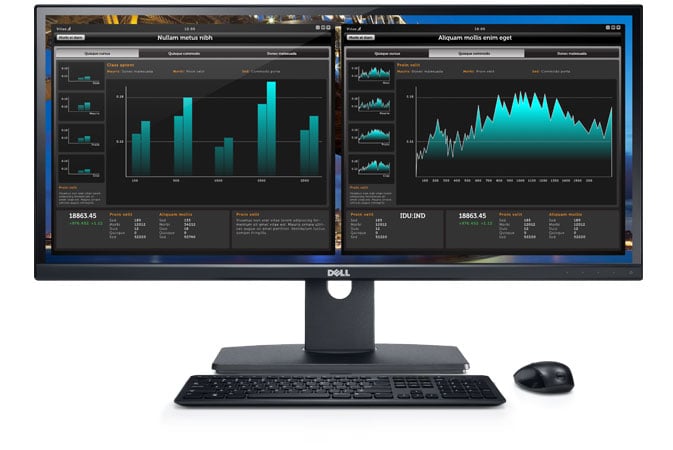 Monitor Dell UltraSharp U2913WM — doskonałe wrażenia dzięki ekranowi panoramicznemu
