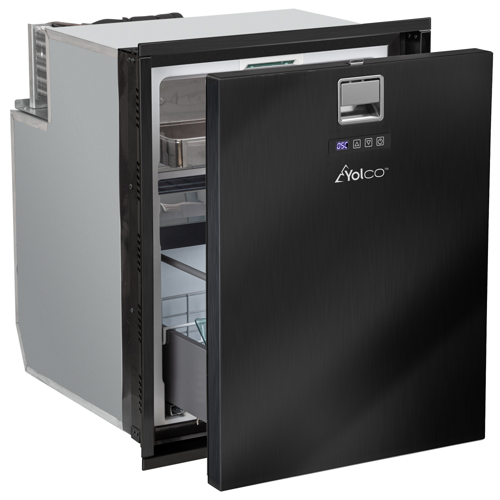 Lodówka kompresorowa Yolco QL90 Black – Wydajność i nowoczesny design