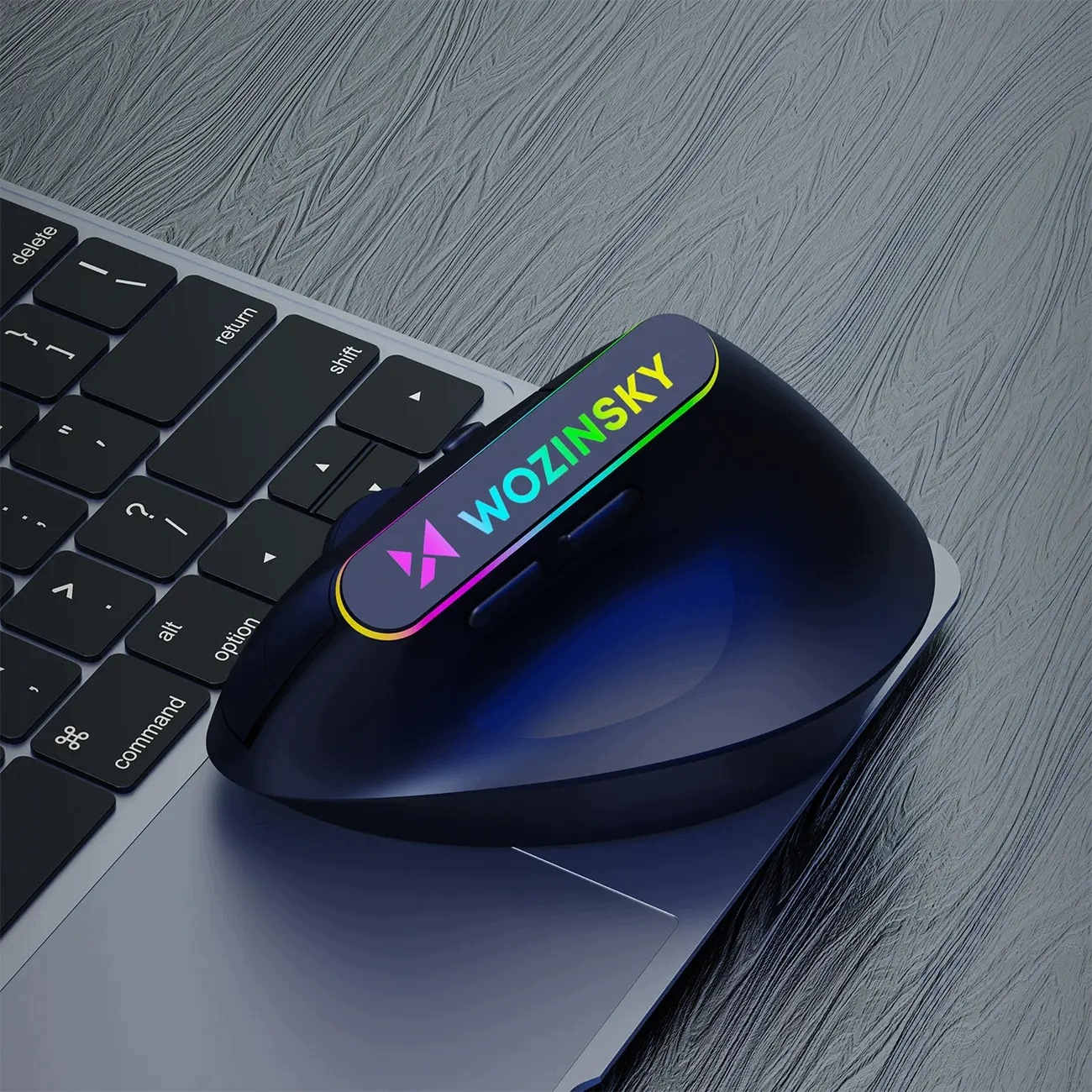 Ergonomiczny design z nachyleniem 57° dla komfortu użytkowania