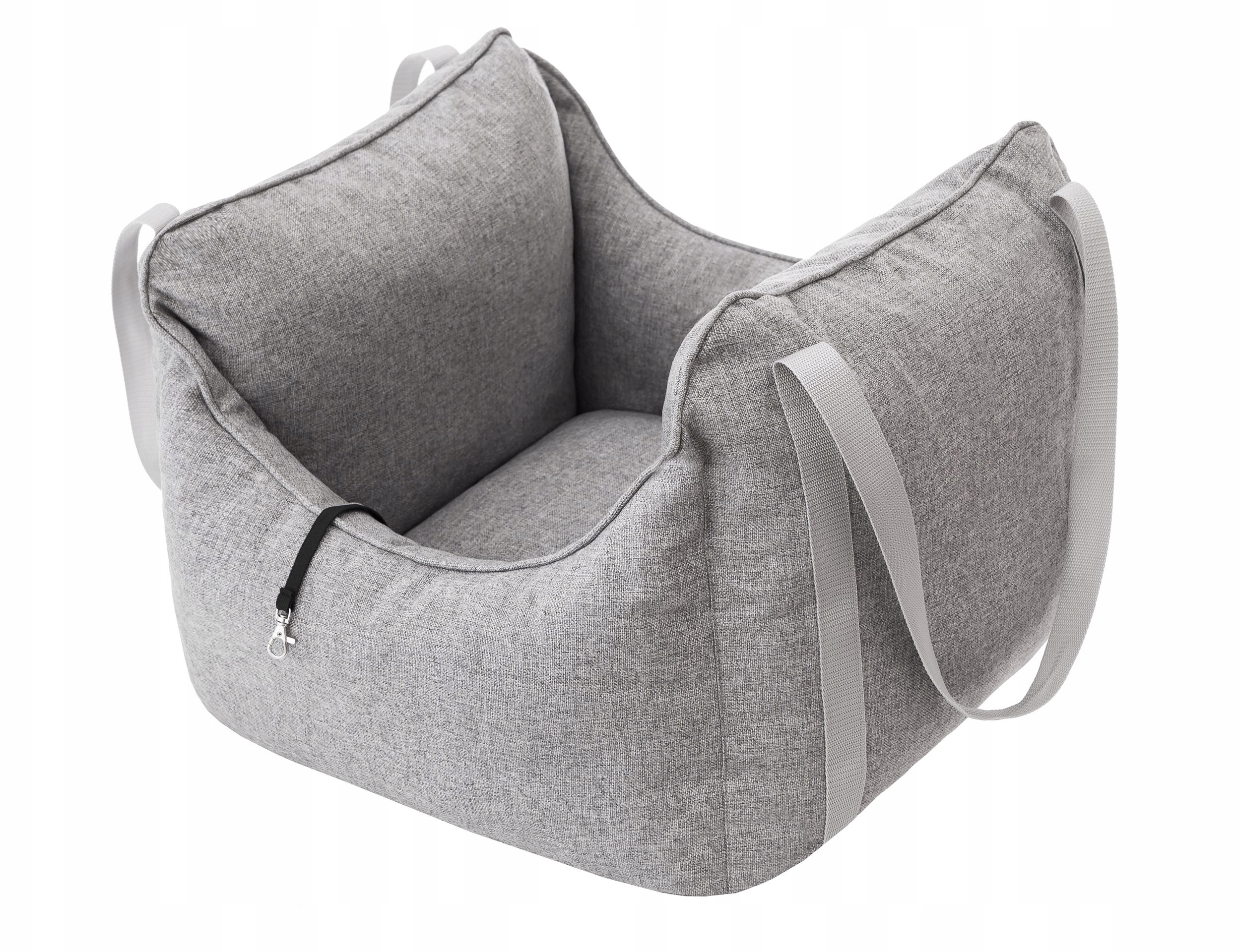 Fotelik samochodowy DOGGY FOTELIK ONE SZARY INARI – Bezpieczny transport dla Twojego pupila