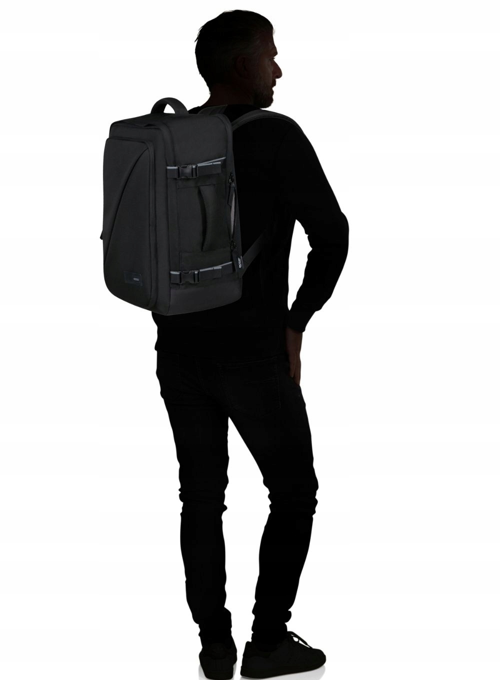 Miękki uchwyt i pas do mocowania na walizce