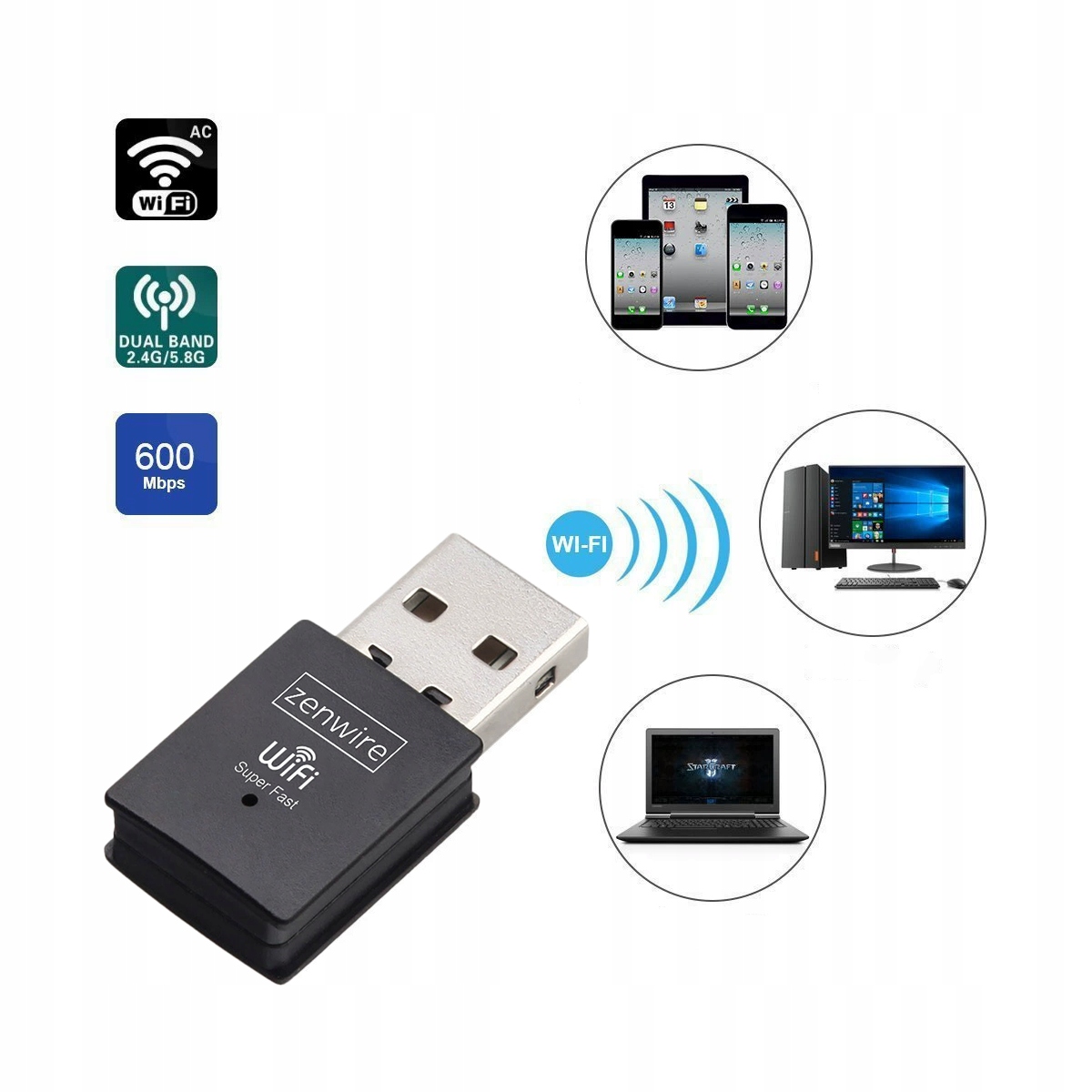 Łatwa instalacja Plug & Play