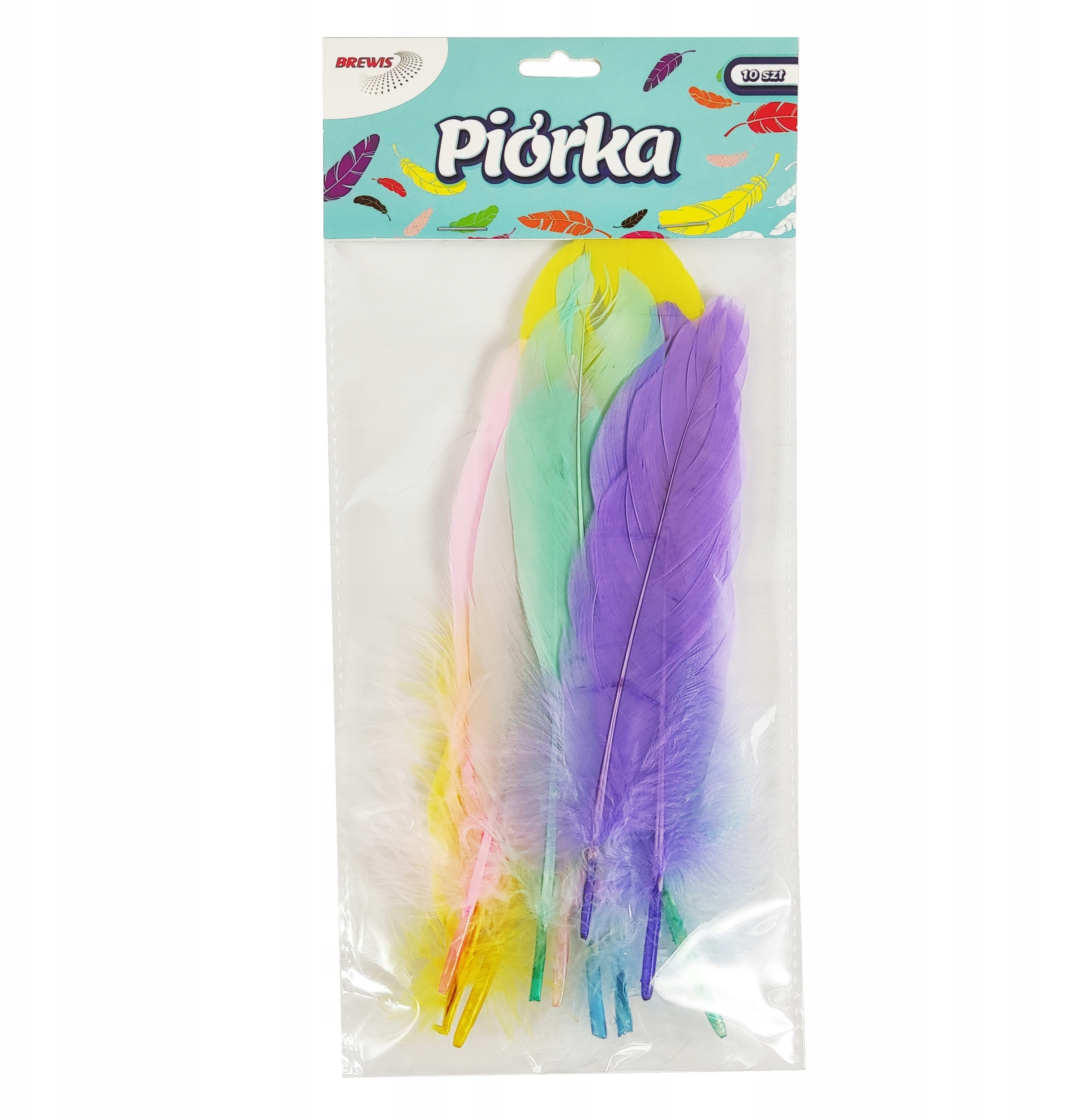 Zestaw 10 sztuk w pastelowych kolorach