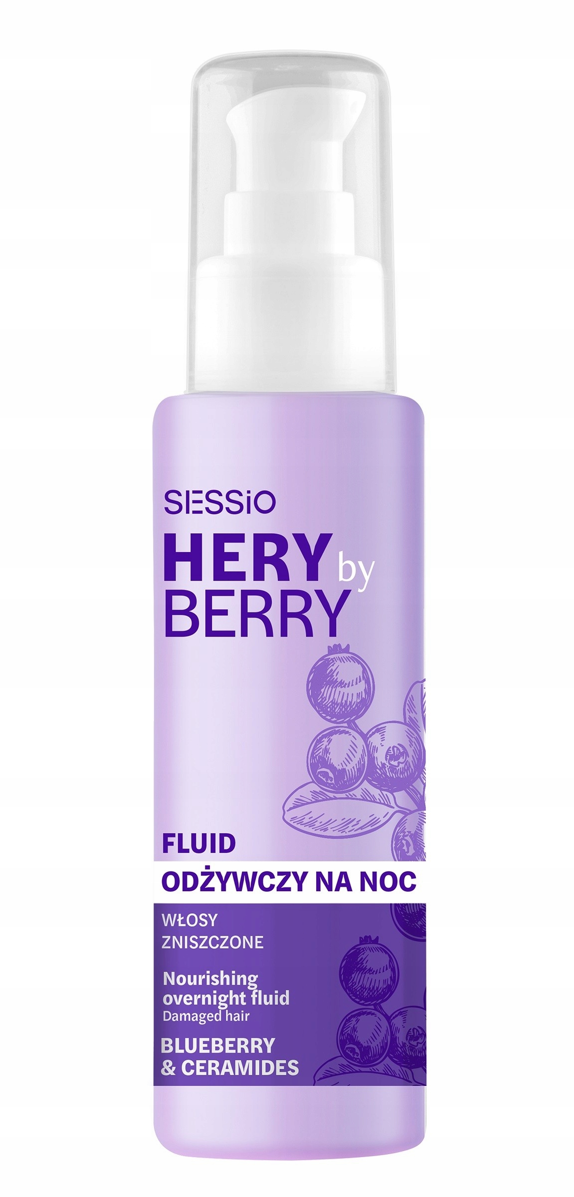 Sessio Hery by Berry Fluid Odżywczy Na Noc Do Włosów – Twoja nocna pielęgnacja