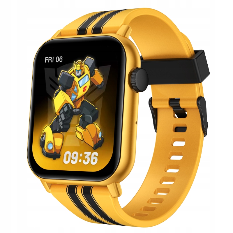 Maxcom SmartWatch Transformers TF09 Żółty – Idealny zegarek dla dzieci