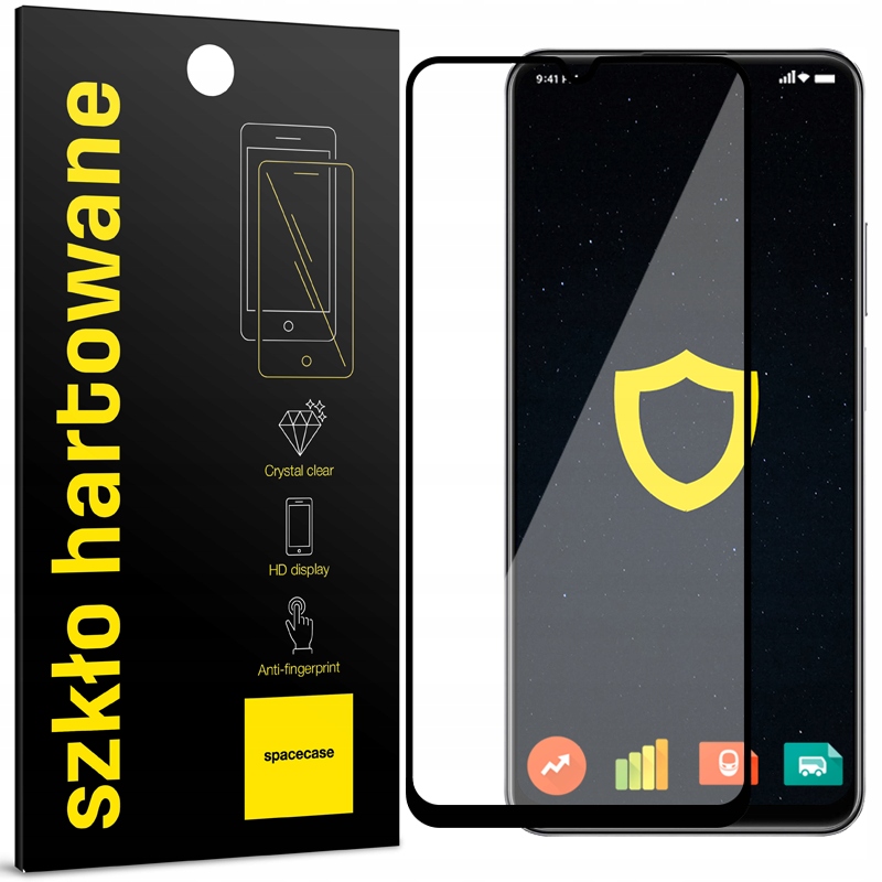 Szkło hartowane SPACECASE Glass 5D do Realme C51 / C53 – Pełna ochrona ekranu