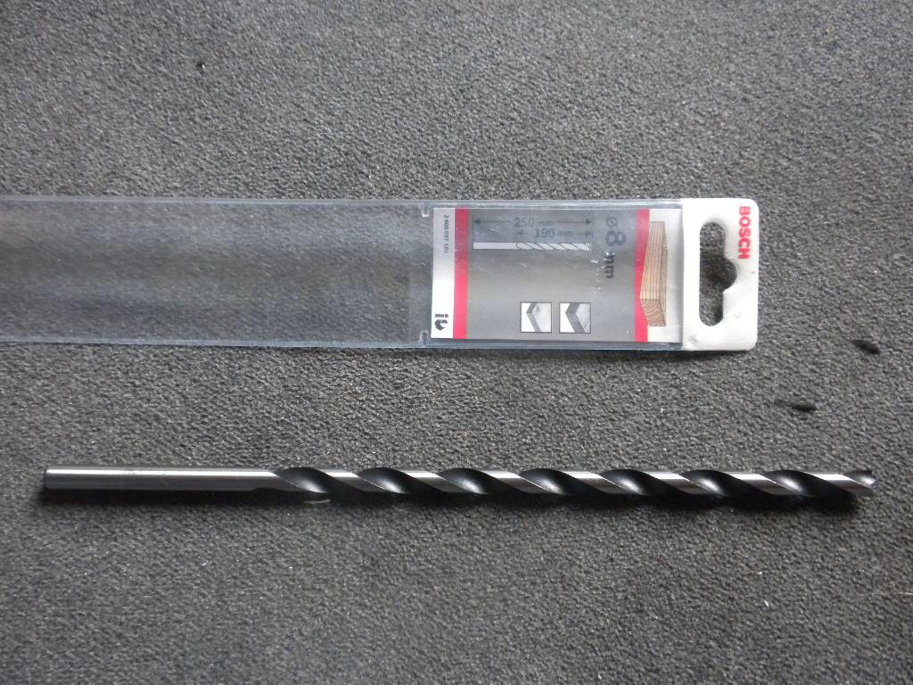 Wiertło do drewna Bosch 8.0 x 250.0 mm – Precyzyjne wiercenie w każdym projekcie