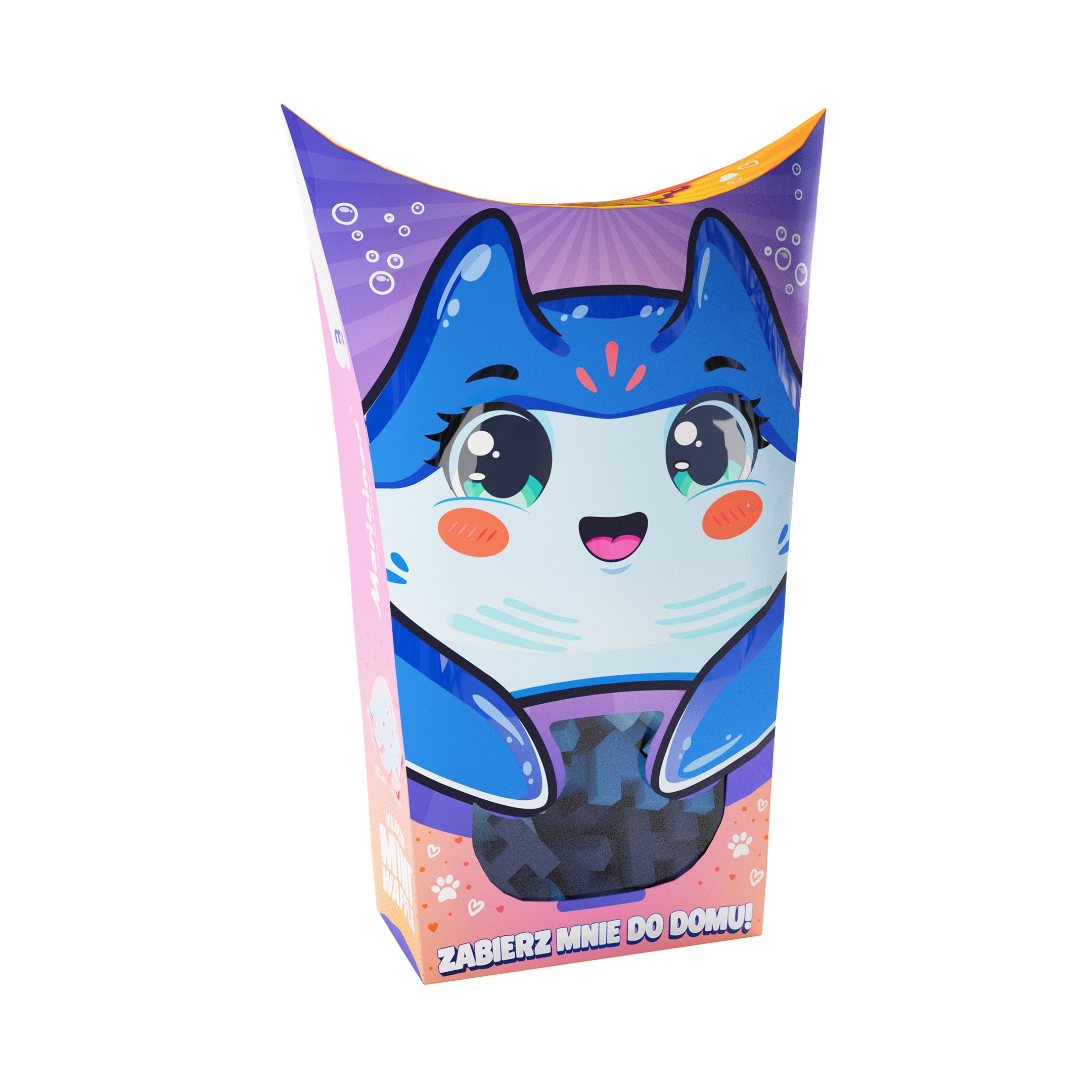 Klocki wafle mini PocketPets Płaszczka – Kreatywna zabawa dla najmłodszych