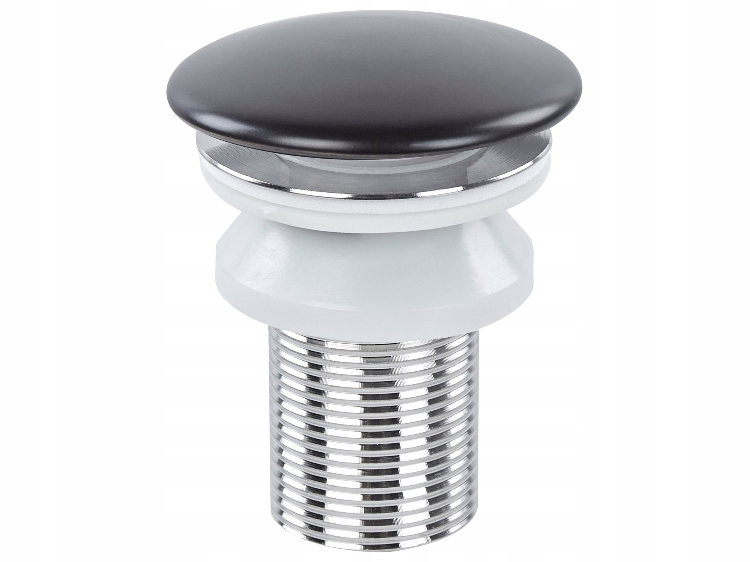 Funkcjonalny korek spustowy typu click-clack