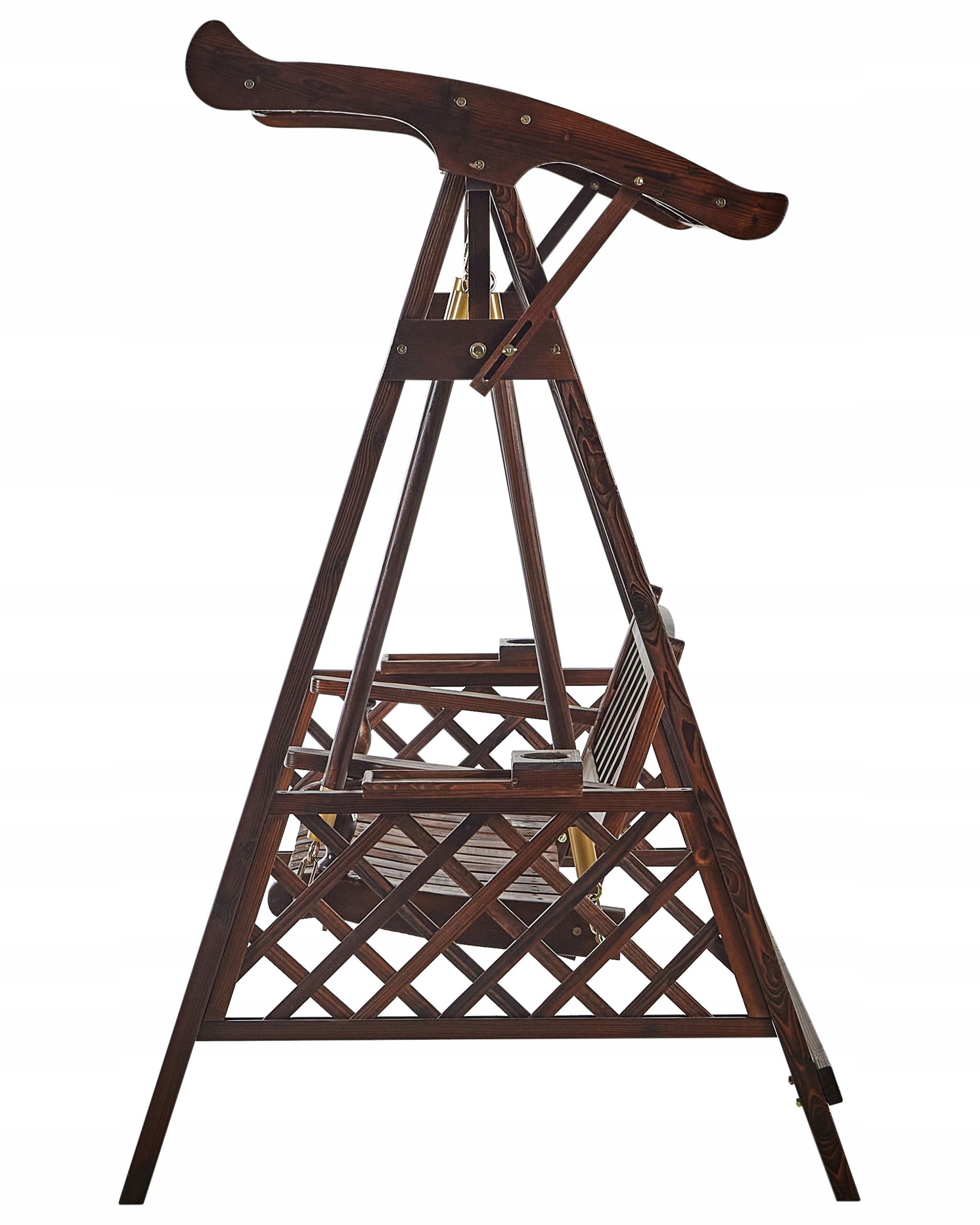 Regulowany dach chroniący przed słońcem i wiatrem