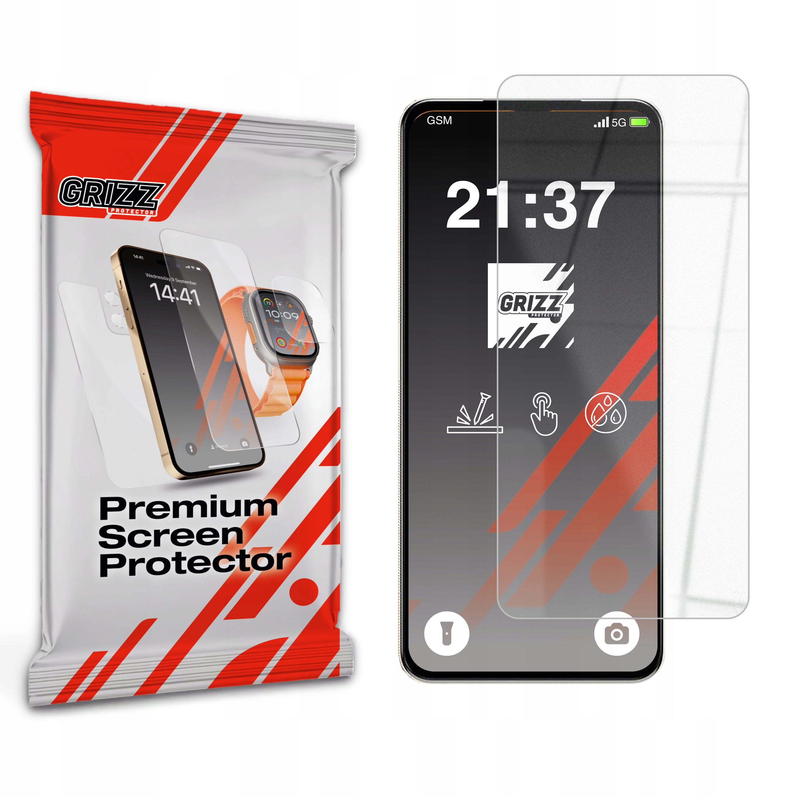 Szkło hybrydowe GrizzGlass HybridGlass do Xiaomi Poco C71 – Ochrona na najwyższym poziomie