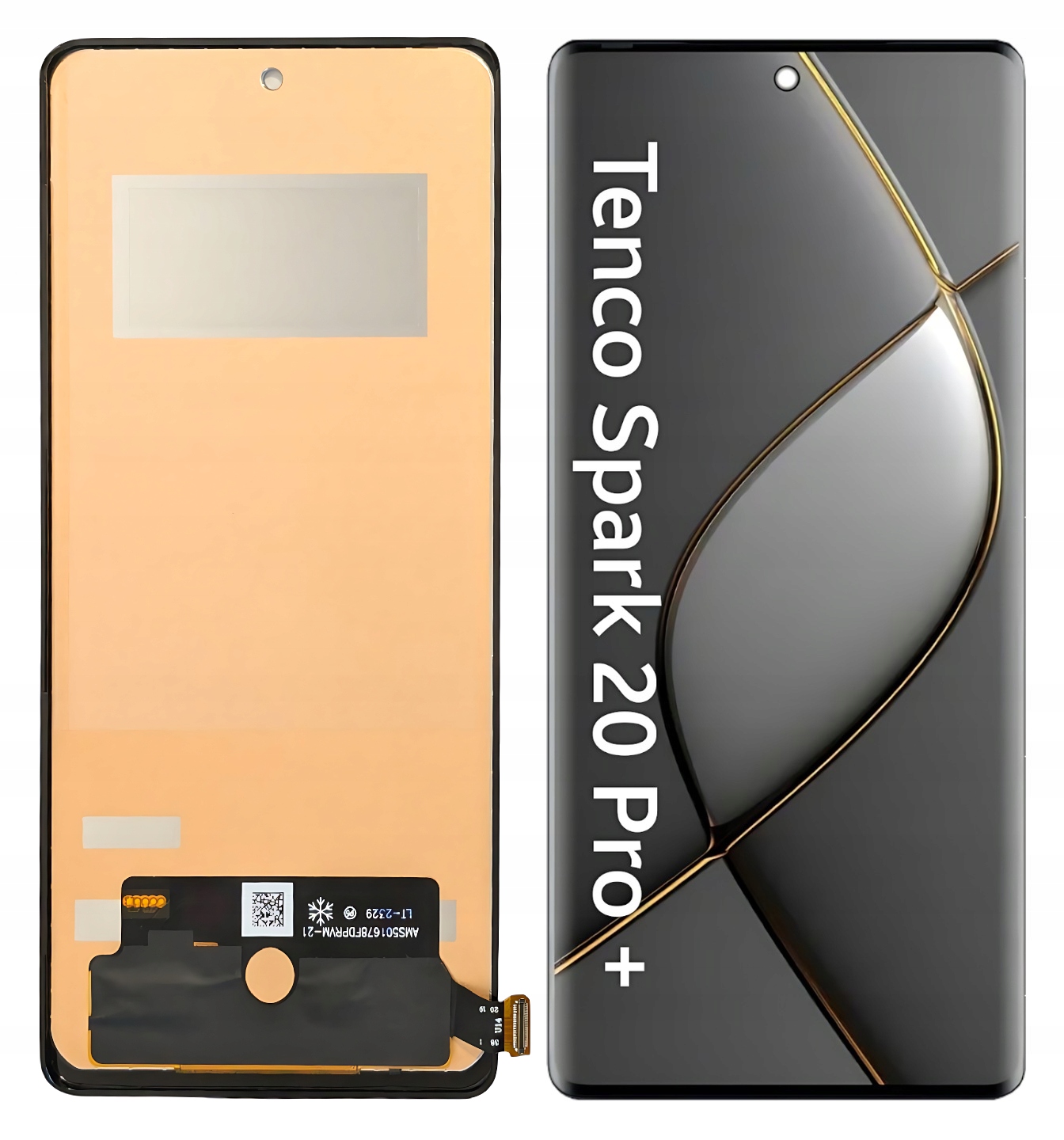 Wyświetlacz do Tecno Spark 20 Pro Plus Ekran LCD Incell KJ7 – Idealny zamiennik dla Twojego telefonu