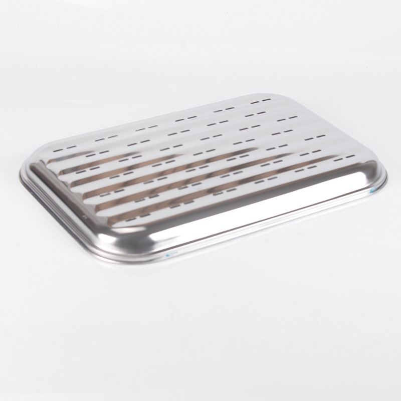 Tacka do grilla Wielorazowa Gruba 4mm Stalowa BBQ – Idealna do grillowania i pieczenia