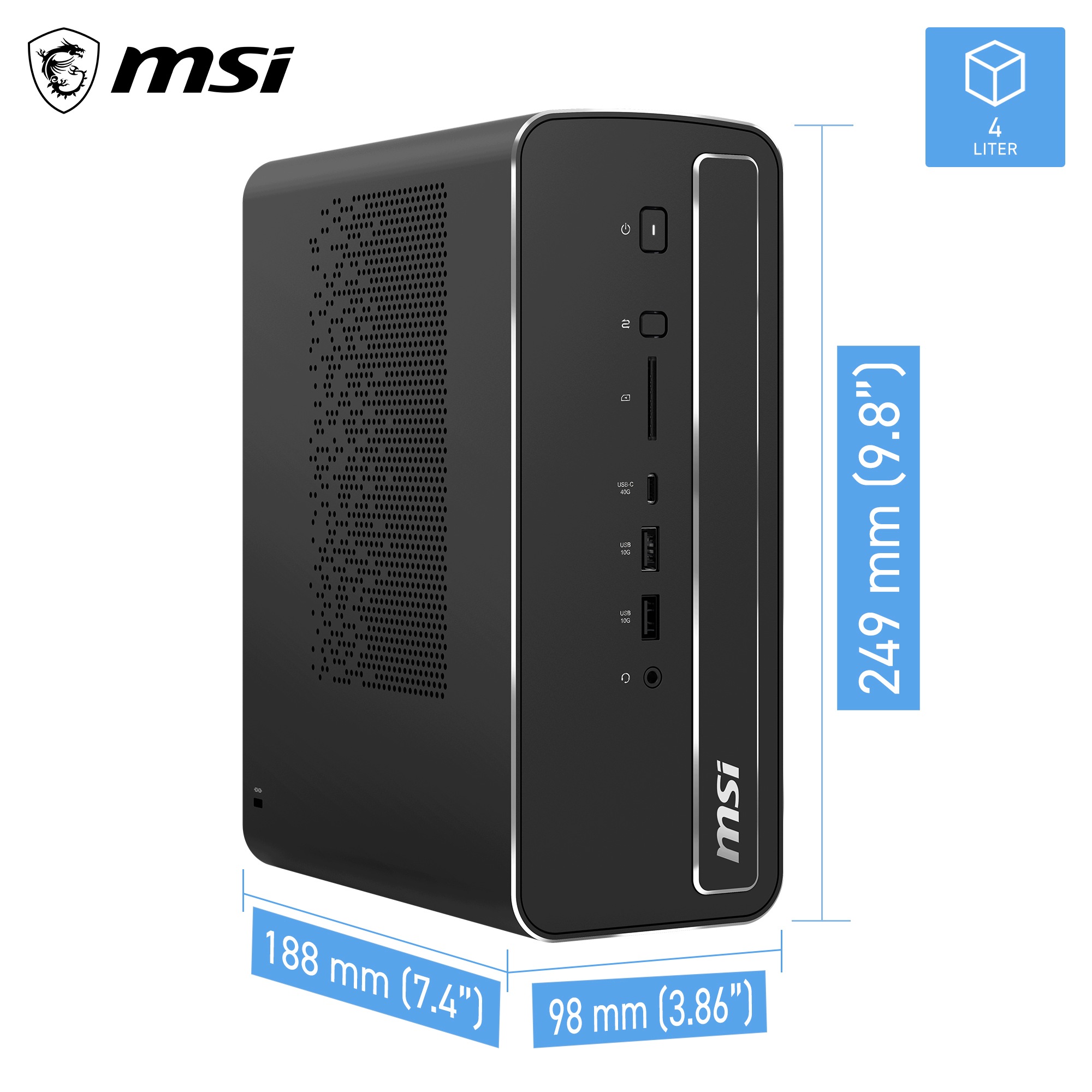 MSI Pro MAX EDGE AI+ 11M-005EU Copilot+ – Mini PC z potężnym procesorem AMD Ryzen
