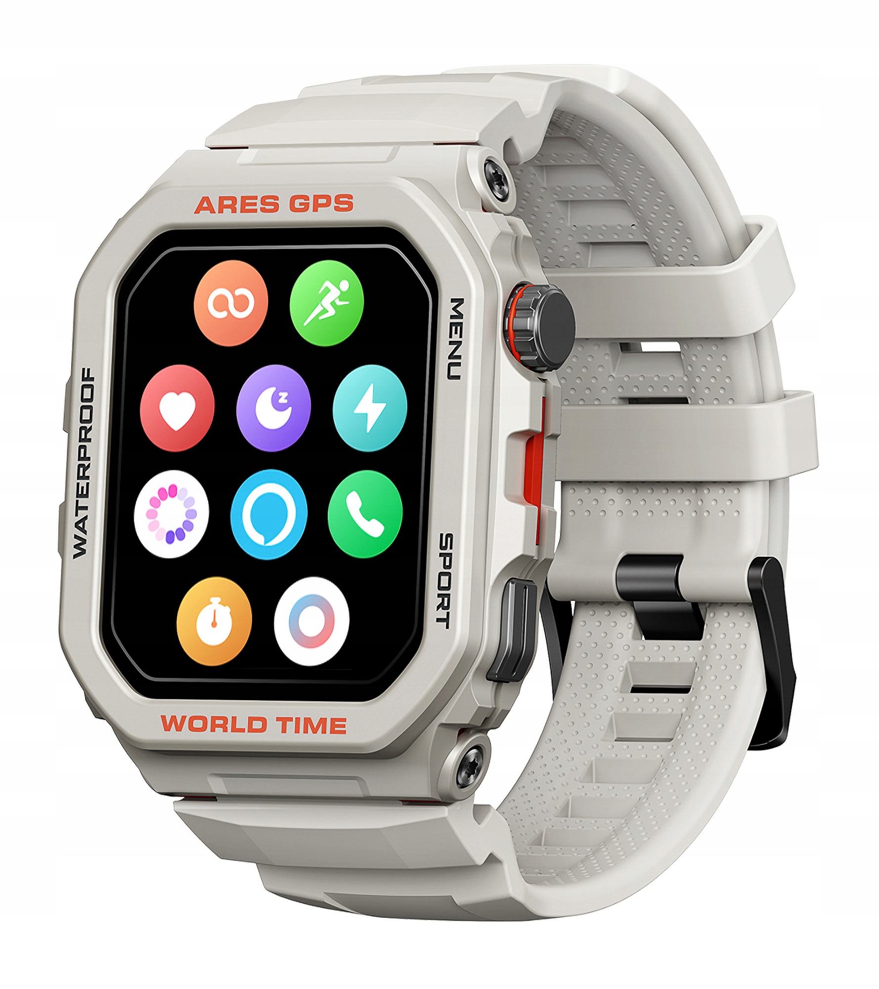 Smartwatch Zeblaze Ares GPS - biały – Idealny towarzysz aktywności