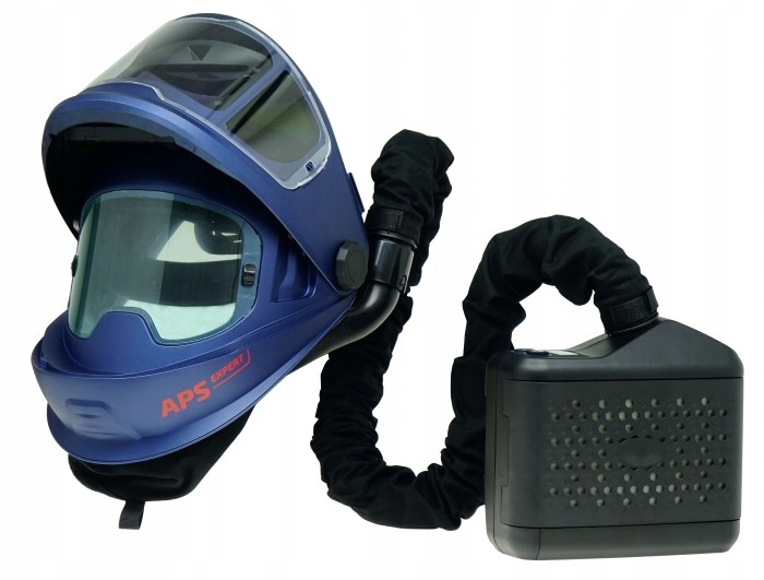 Przyłbica automatyczna z nawiewem APS Expert P31 AIR10V2 UP/DOWN – Profesjonalna ochrona dla spawaczy
