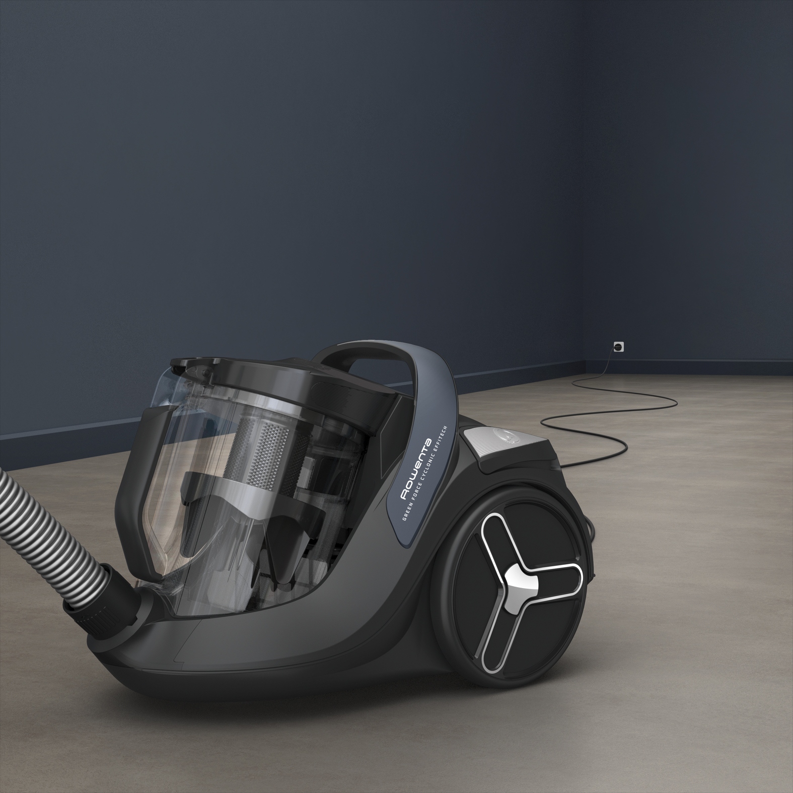 Pojemność zbiornika 2,5 l – Więcej czasu na sprzątanie, mniej na opróżnianie