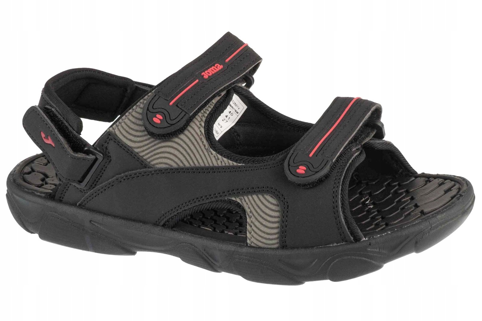 Joma S.Ocean Men 2501 – Męskie sandały w kolorze czarnym