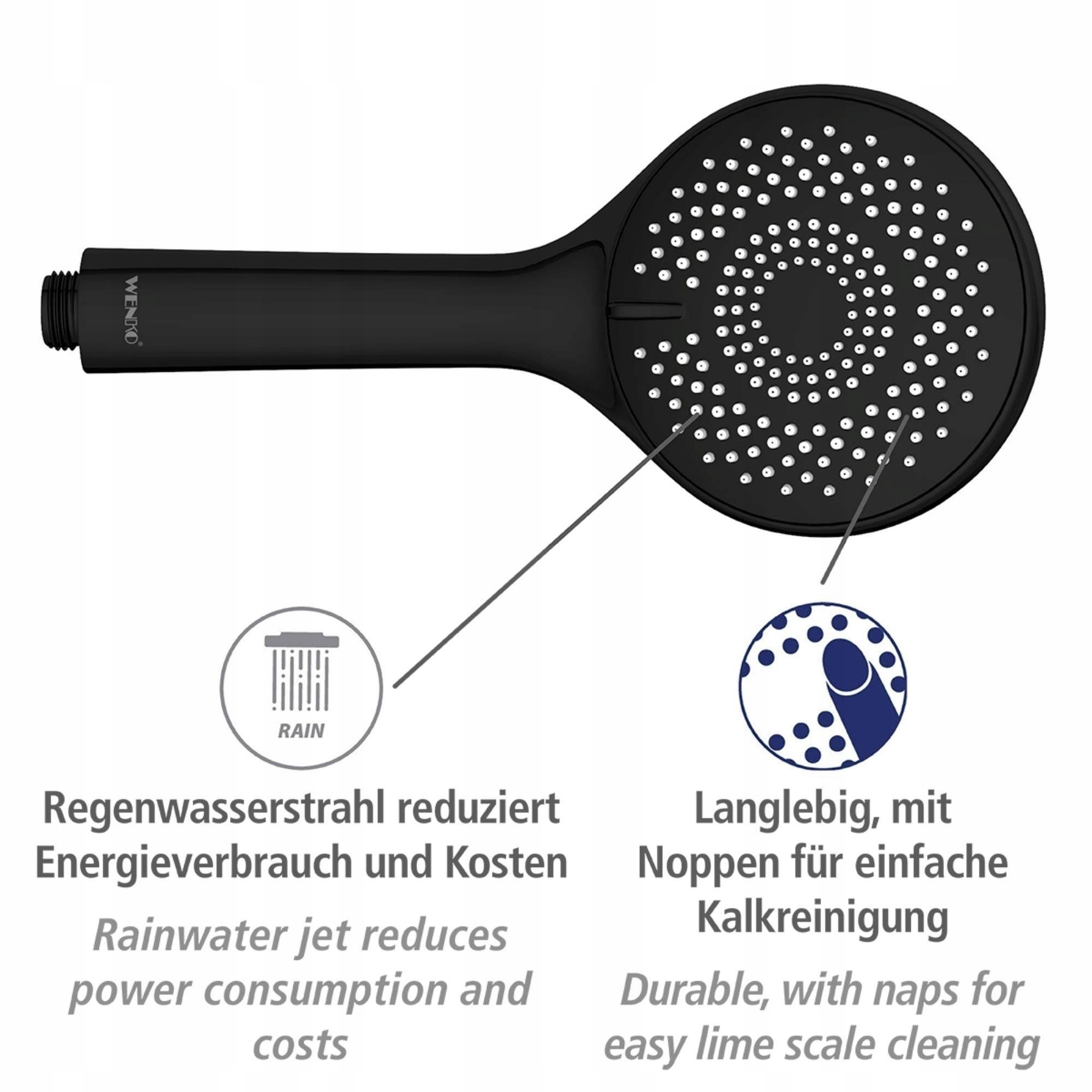 Delikatny strumień deszczowy – Relaksujący prysznic w Twojej łazience