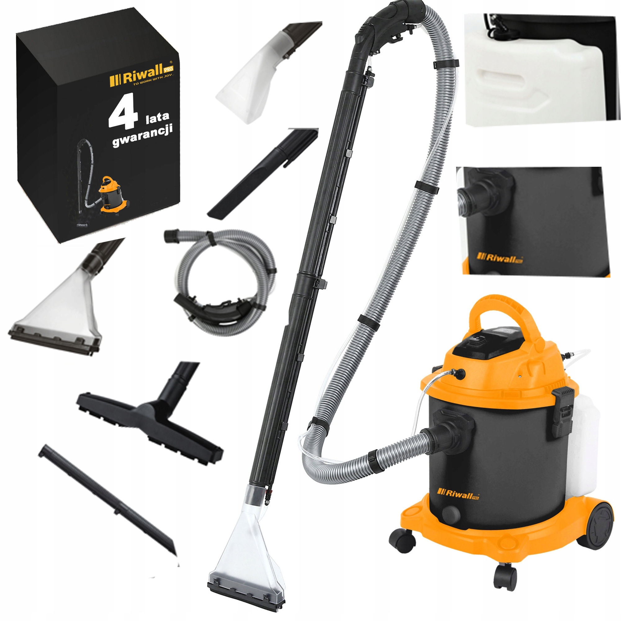 Odkurzacz piorący Pro Pierzok ROP-01 – Doskonałe rozwiązanie do prania i odkurzania