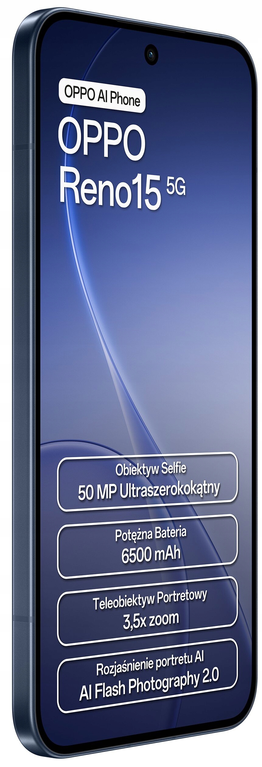 Długotrwała bateria 6500 mAh z szybkim ładowaniem