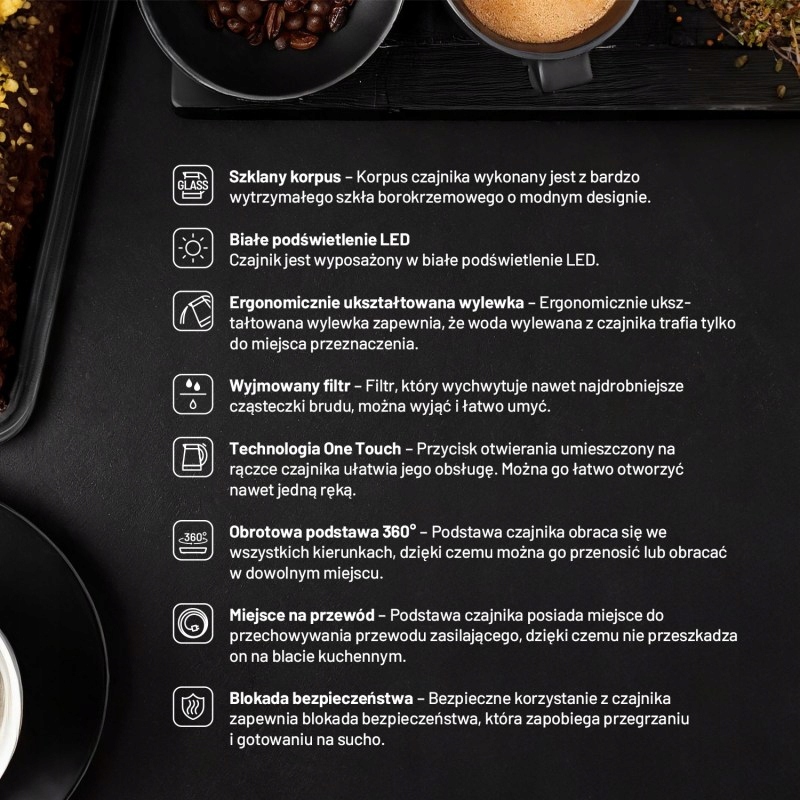 Bezpieczeństwo użytkowania – Ochrona przed przegrzaniem i gotowaniem na sucho