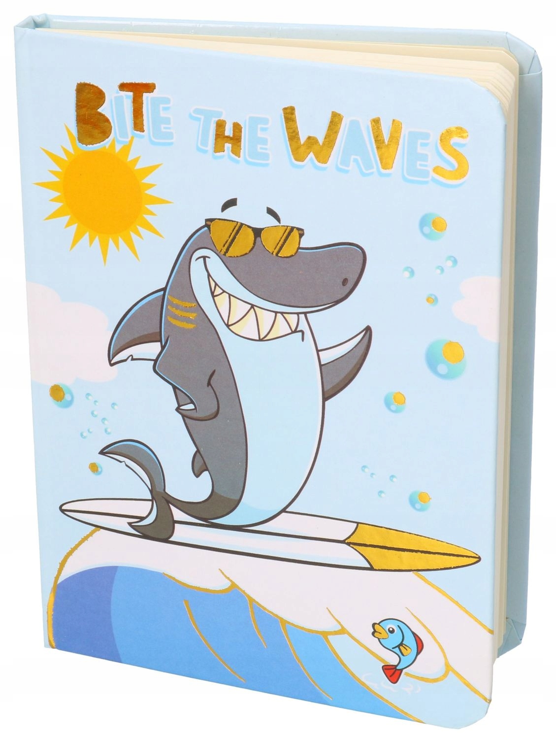 Wyjątkowy design – Grafika rekina na okładce