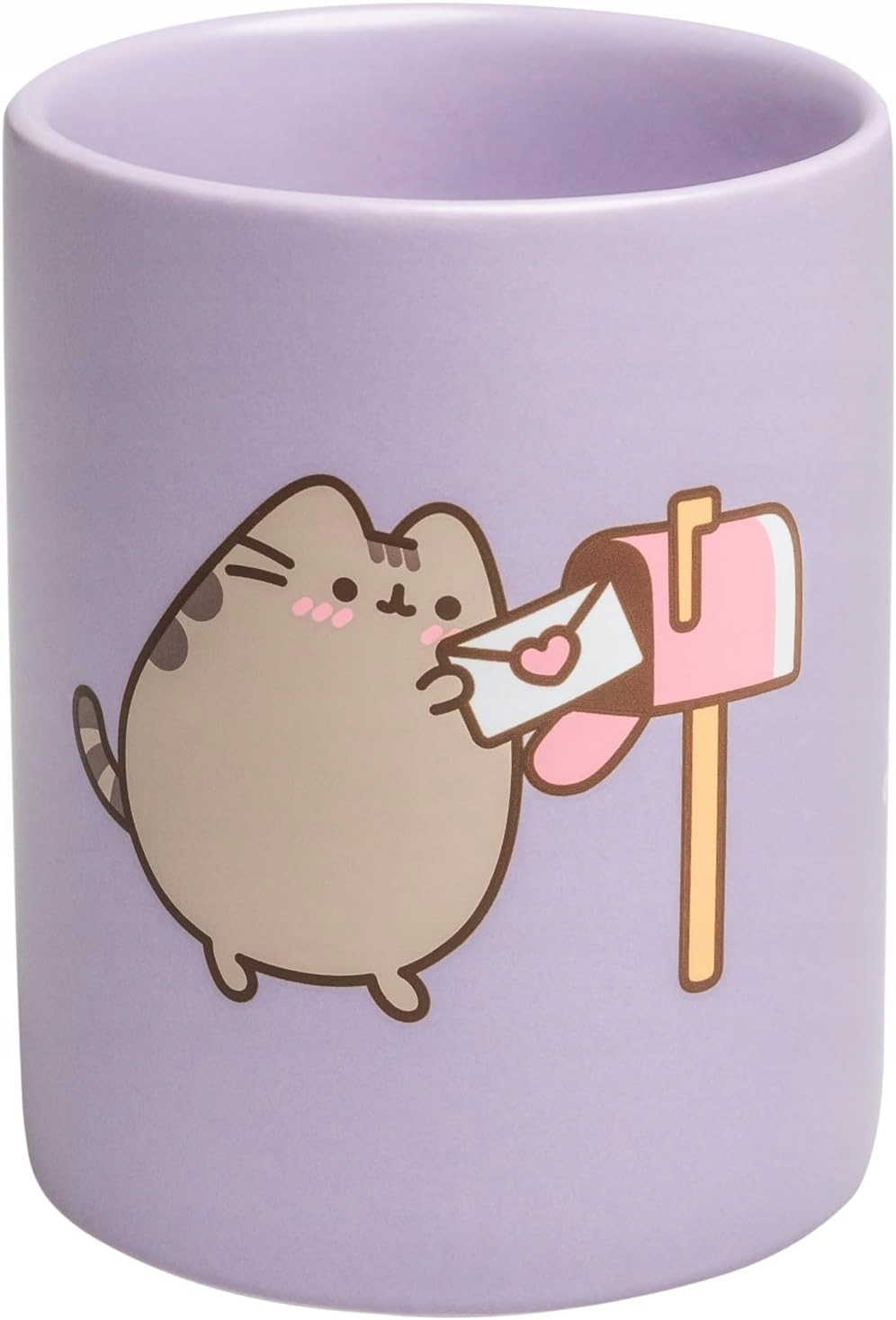 Uroczy ceramiczny pojemnik na przybory z motywem Pusheen