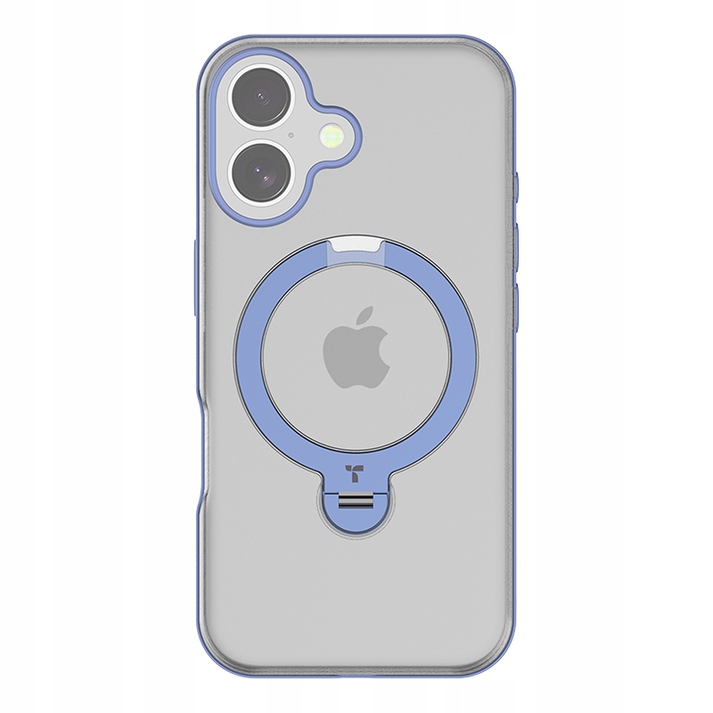 Etui Torras Ostand Spin dla iPhone 16 (Niebieskie) – Nowoczesna ochrona Twojego telefonu