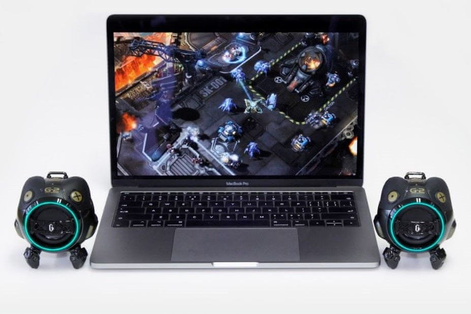 Głośnik Bluetooth GRAVASTAR VENUS G2 biały – Futurystyczny design i mocny dźwięk