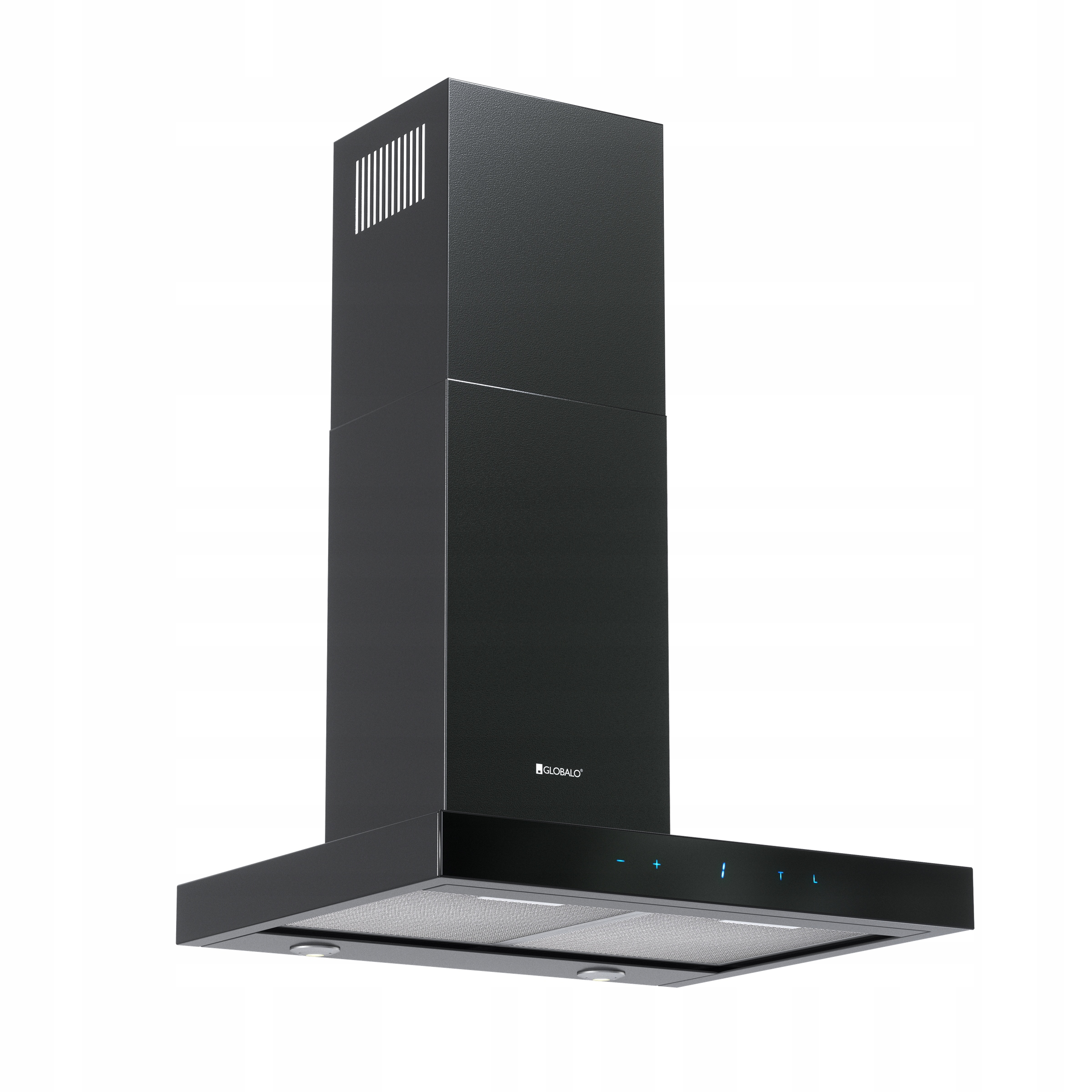 Okap kuchenny GLOBALO VERTA 60.3 H2H BLACK – Elegancja i funkcjonalność w Twojej kuchni