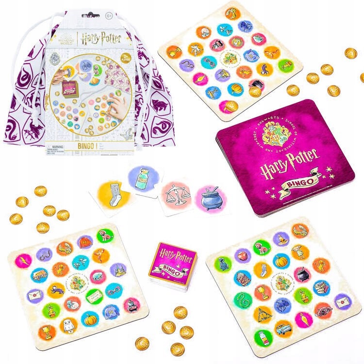 Gra Bingo Harry Potter – Magiczna zabawa w świecie Hogwartu