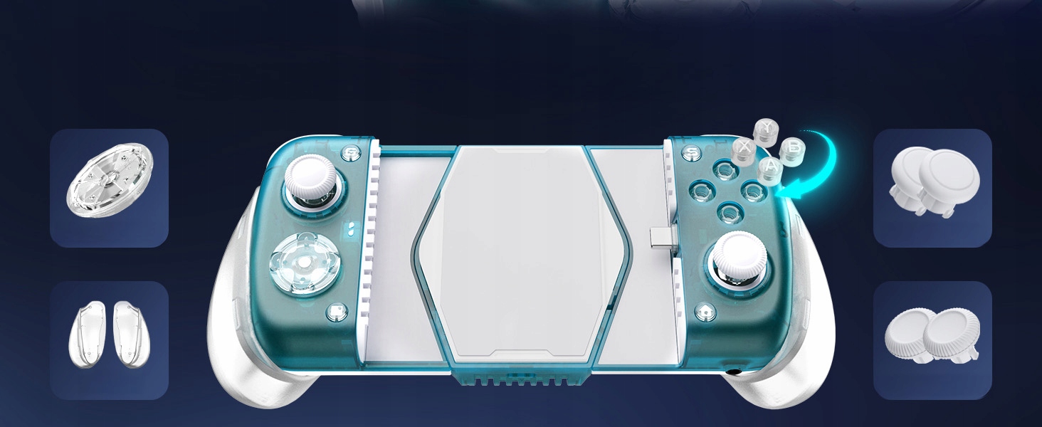 Kontroler mobilny GameSir X3 Pro USB-C z uchwytem na telefon – Doskonałe doświadczenia gamingowe