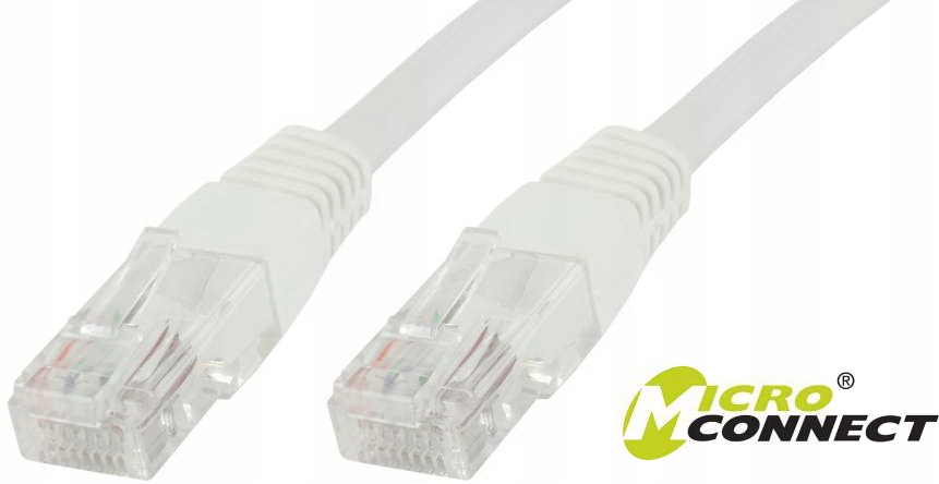 Kabel U/UTP CAT6 10M Biały PVC – Niezawodne połączenie sieciowe
