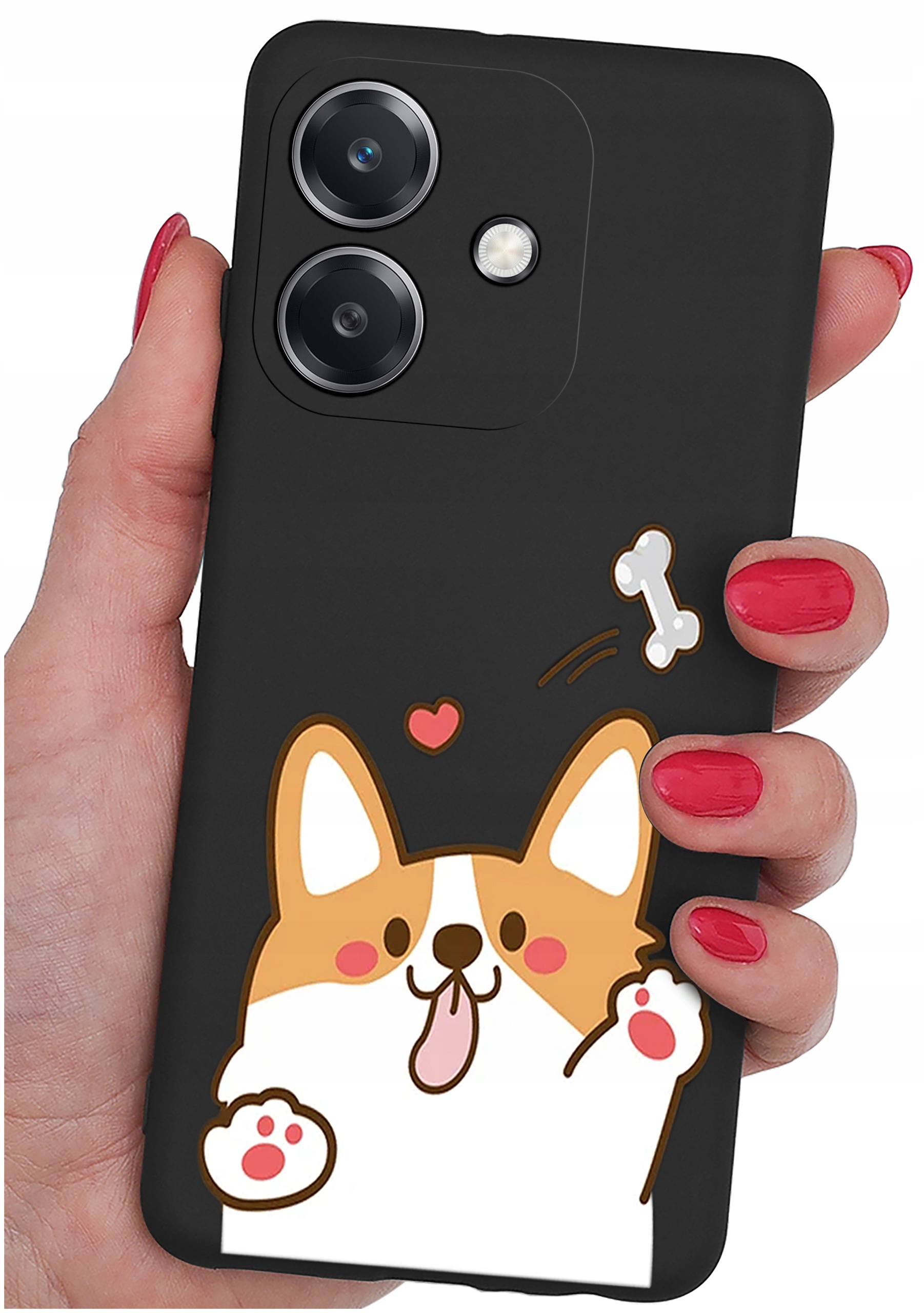 Etui do Oppo A40 | A40M | WZORY | SILIKONOWE MATT SZKŁO 9H – Ochrona i styl w jednym