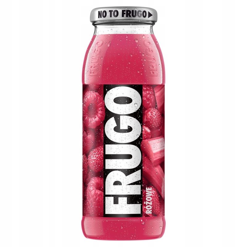 Frugo Różowe Napój wieloowocowy niegazowany o smaku maliny 300 ml – Orzeźwienie w każdej kropli