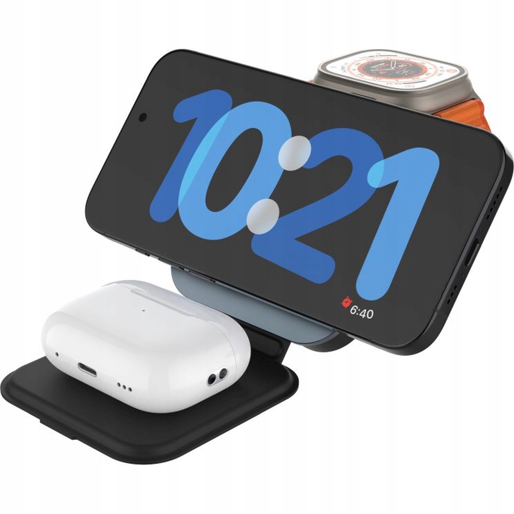 Podstawka Fixed MagFlex Alu Foldable – Innowacyjne ładowanie 3w1