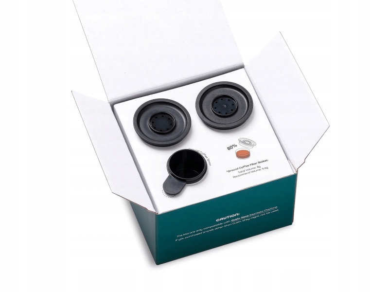 Precyzyjne dozowanie kawy z miarką