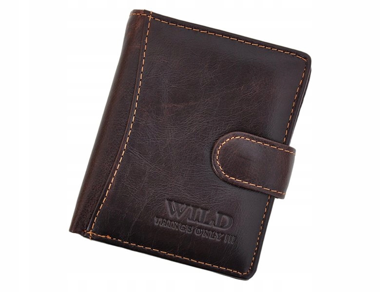 Portfel męski skórzany Wild Things Only 5505 – Elegancja i funkcjonalność