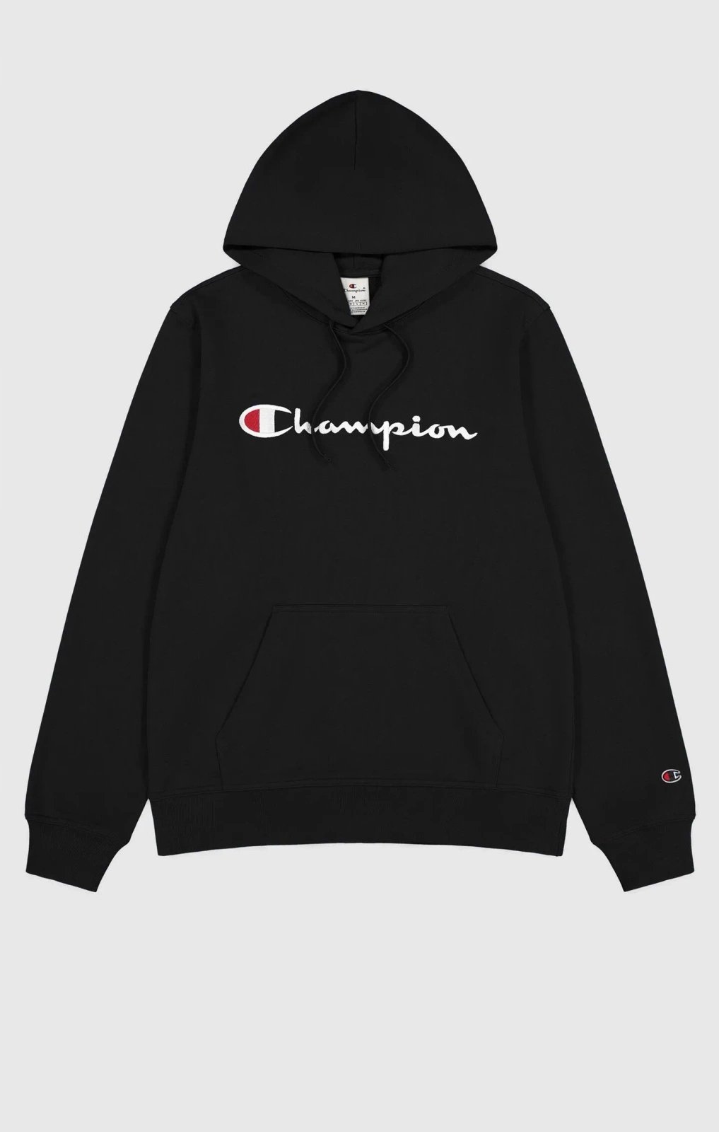 Bluza męska Champion Hooded Sweatshirt czarna 220726 KK001 XL – Komfort i styl na co dzień