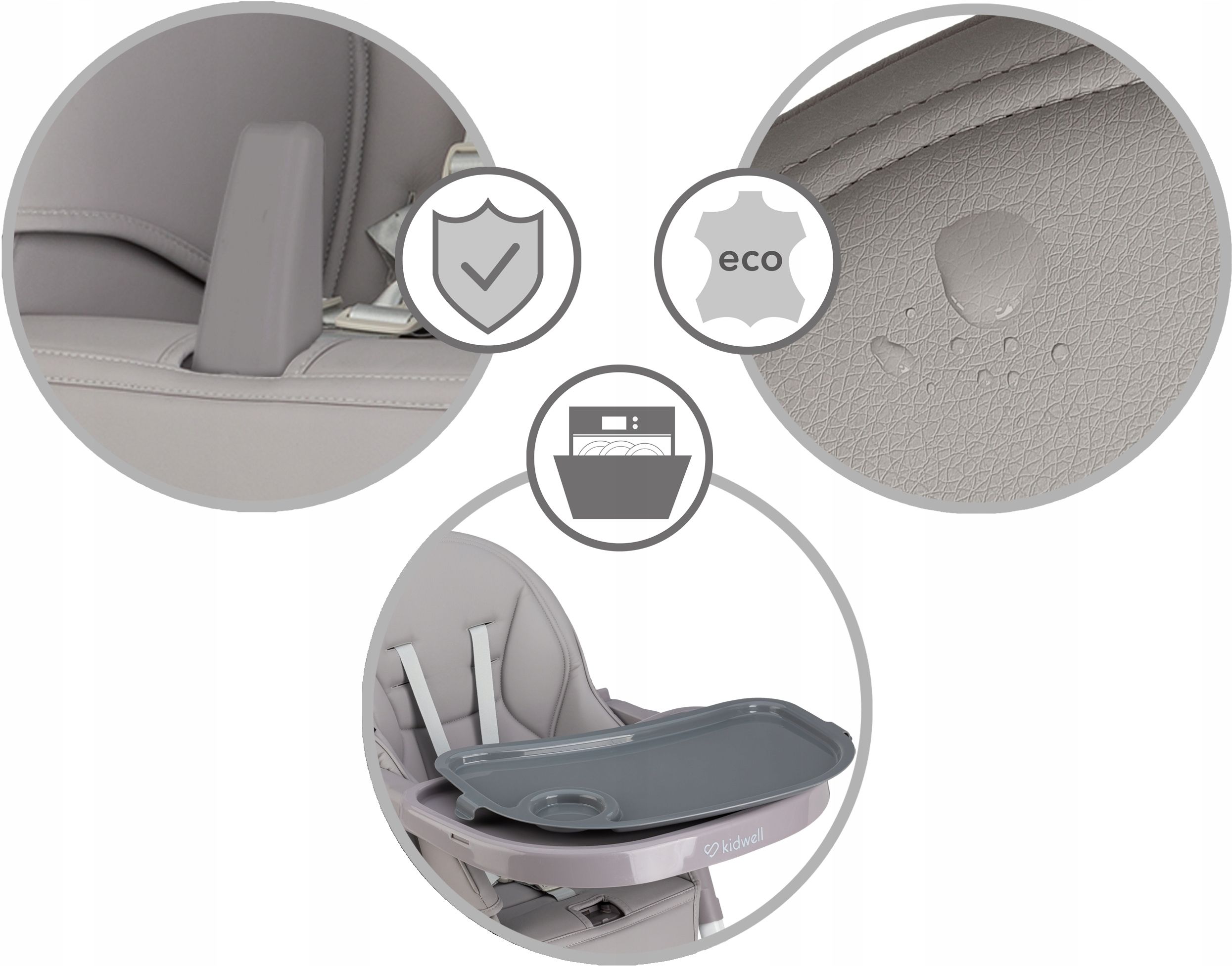 Krzesełko do karmienia Kidwell BENTO