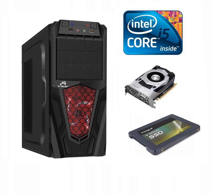 KOMPUTER DO GIER CORE i5 6x4.1GHz 8G GT1030 +SSD