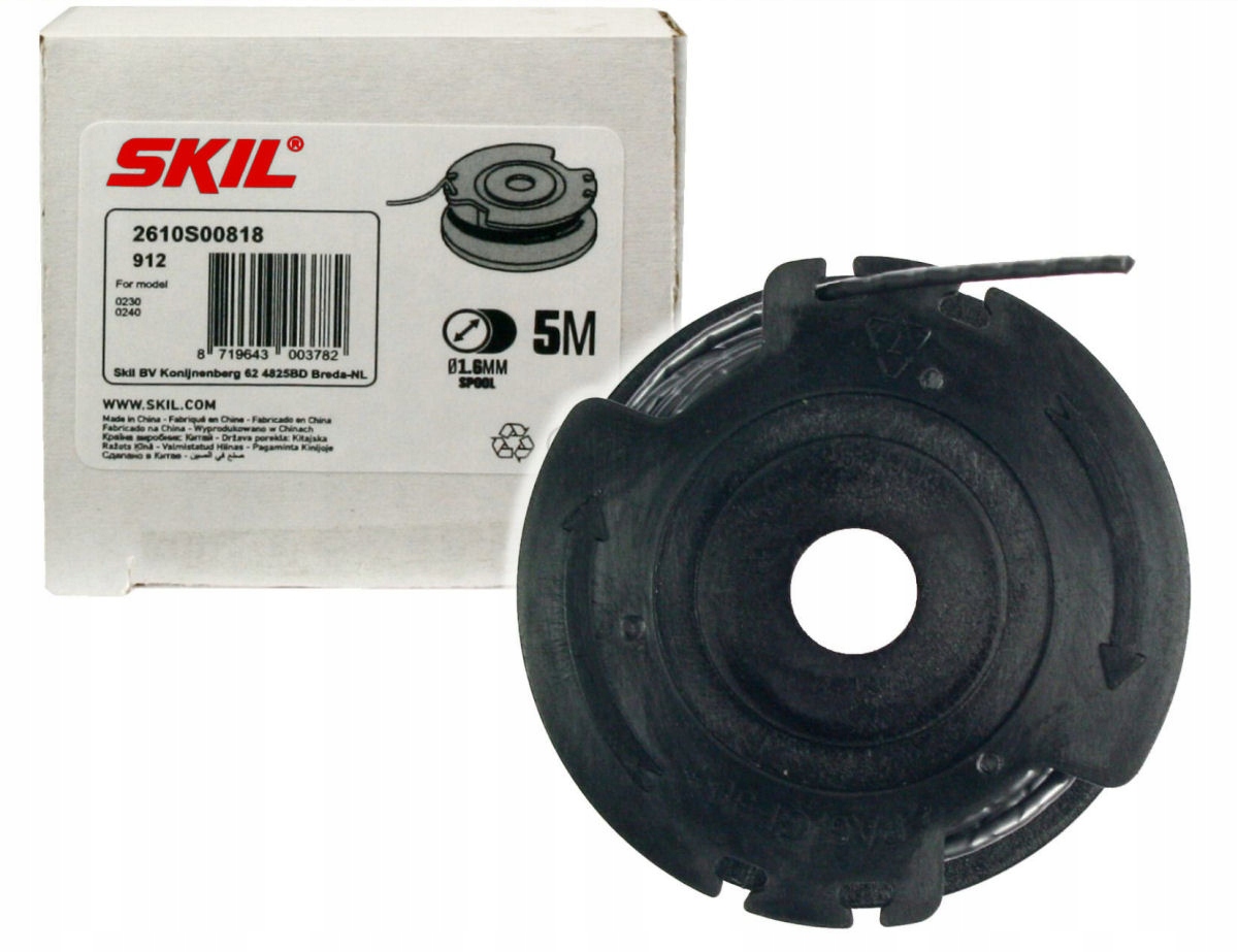 Łatwa wymiana – Szybka instalacja nowej szpuli