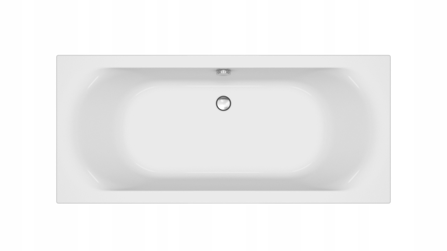 Wanna prostokątna CERSANIT CITY 180x80 – Elegancja i komfort w Twojej łazience